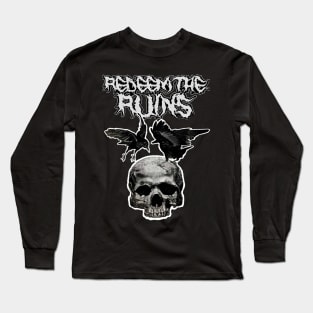 Redeem the Ruins Skull and Crows Long Sleeve T-Shirt